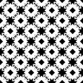 SEAMLESS BLACK AND WHITE GEOMETRIC PATTERN