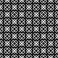 SEAMLESS BLACK AND WHITE GEOMETRIC PATTERN