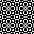 SEAMLESS BLACK AND WHITE GEOMETRIC PATTERN