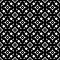 SEAMLESS BLACK AND WHITE GEOMETRIC PATTERN. Design, arts. background design Royalty Free Stock Photo