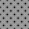 SEAMLESS BLACK AND WHITE GEOMETRIC PATTERN. Design, arts. background design Royalty Free Stock Photo