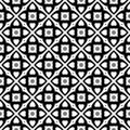 SEAMLESS BLACK AND WHITE GEOMETRIC PATTERN. Design, arts. background design Royalty Free Stock Photo