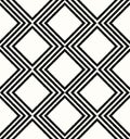 Seamless geometric rhombus mesh pattern Royalty Free Stock Photo