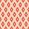 Seamless geometric rhombus pattern