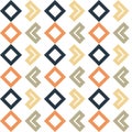 Seamless geometric shapes pattern