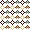 Seamless geometric shapes pattern