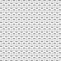 Seamless Geometric Small Triangular Pattern Repeated Design On White Background