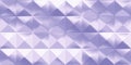 Seamless geometric square pyramid cube spikes background texture in Digital Lavender color of the year for 2023