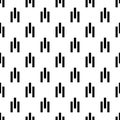 Seamless Geometric Stripes Pattern Repeated Design On White Background