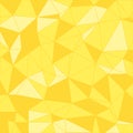 Seamless geometric. Triangular pattern. Geometric background. Yellow polygonal.