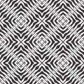 Seamless geometric vector background, black and white stripes vector pattern, accurate, editable and useful background for