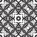 Seamless geometric vector background, black and white stripes vector pattern, accurate, editable and useful background for