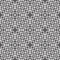 Seamless geometric vector background, black and white stripes vector pattern, accurate, editable and useful background for