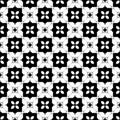 Seamless geometric vector background, simple black and white str Royalty Free Stock Photo