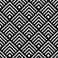 Seamless geometric vector background, simple black and white stripes vector pattern, accurate, editable and useful background for