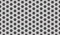 Geometric seamless pattern in black and white Royalty Free Stock Photo