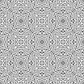 Seamless geometric vector background, simple black and white stripes vector pattern, accurate, editable and useful background for