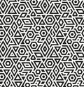 Seamless geometric vector pattern background