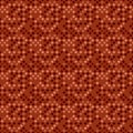 Seamless geometrical dark brown square pattern background design Royalty Free Stock Photo