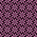 Seamless geometrical pink and black pattern Royalty Free Stock Photo