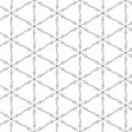Seamless geometrical vector pattern Royalty Free Stock Photo