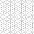 Seamless geometrical vector pattern Royalty Free Stock Photo