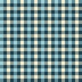 Seamless Gingham Pattern Royalty Free Stock Photo