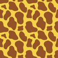 Seamless giraffe skin texture