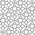 Seamless Girih Geometric pattern.