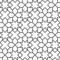 Seamless Girih Geometric pattern.