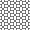 Seamless Girih Geometric pattern.