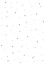 Seamless Girly Cute Light Pastel Retro Pink Red Green Blue Polka dot Background Pattern Design for Custom Cases, Prints, Notebooks