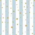 Seamless glitter striped pattern Royalty Free Stock Photo