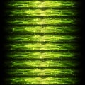 Seamless Glowing Pattern of Vertical Light Green Wave Lines