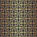 Seamless gold and black Art Deco pattern background. Royalty Free Stock Photo