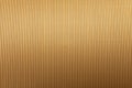 seamless gold corrugated cardboard texture Royalty Free Stock Photo