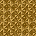 Seamless Gold volume 3D background of geometric shapes . Templates for wallpaper, printing products, interiors, web design,