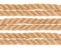 Seamless golden rope Royalty Free Stock Photo