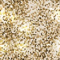 Seamless golden texture sequins