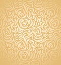 Seamless golden wedding card background Royalty Free Stock Photo