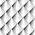 Seamless Gradient Rhombus Grid Pattern. Abstract Geometric Background Design Royalty Free Stock Photo