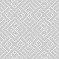 Seamless Gray Diamond Pattern Made From Straight Lines To Create Fabric And Wallpaper.
