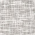 Seamless gray french woven linen texture background. Farmhouse ecru flax hemp fiber natural pattern. Organic yarn close Royalty Free Stock Photo