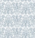 Seamless gray lace Royalty Free Stock Photo