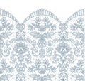Seamless gray lace Royalty Free Stock Photo