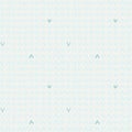 Seamless gray pattern with light blue hand drawn ticks Royalty Free Stock Photo