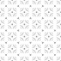 Seamless grayscale abstract geometry pattern with grey dots and