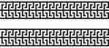 Seamless Greek Ornament black and white decoration