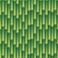 Seamless Green Bamboo Pattern Royalty Free Stock Photo