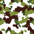 Seamless green camo